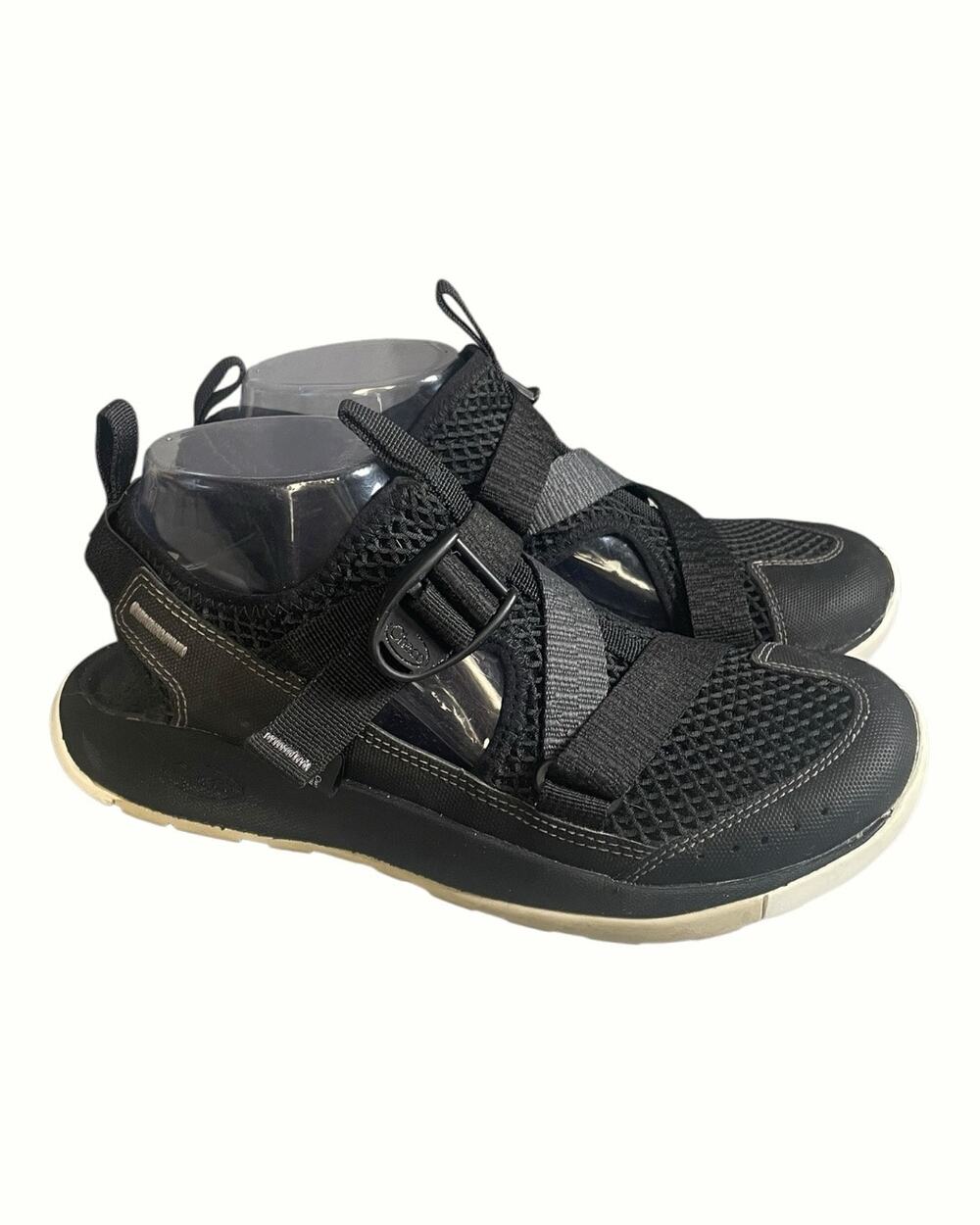 Chaco Women’s Size 8 Odyssey Amphibious Black Sport/Hiking Closed Toe Sandals